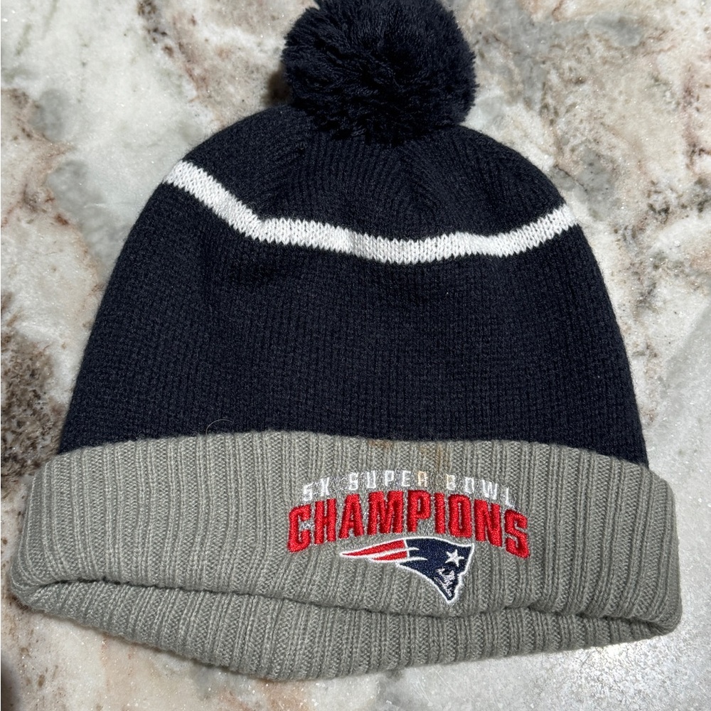 New England Patriots Super Bowl Champions Beanie